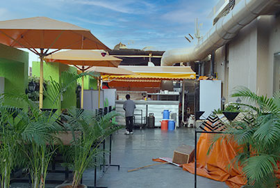 Umbrella awning in Pune